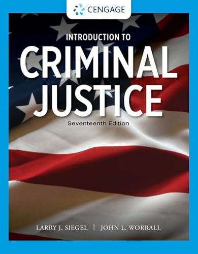 Stock image for Introduction to Criminal Justice (MindTap Course List) for sale by BooksRun