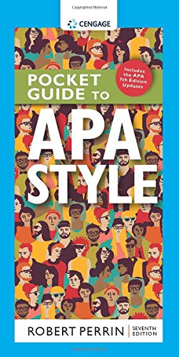 Imagen de archivo de Pocket Guide to APA Style with APA 7e Updates (MindTap Course List) a la venta por Textbook Brokers