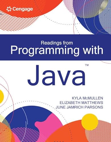Beispielbild fr Readings from Programming With Java zum Verkauf von Blackwell's