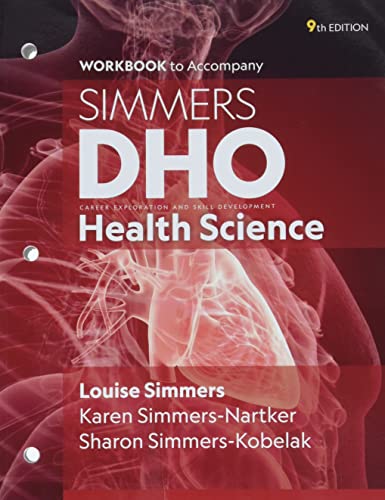 Imagen de archivo de Dho Health Science, Student Workbook ; 9780357646434 ; 0357646436 a la venta por APlus Textbooks