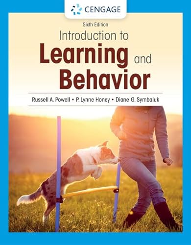 Beispielbild fr Introduction to Learning and Behavior zum Verkauf von BooksRun
