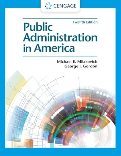 Stock image for Public Administration in America for sale by Blackwell's