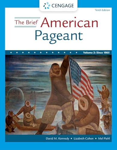 Imagen de archivo de The Brief American Pageant: A History of the Republic, Volume II: Since 1865 a la venta por BooksRun