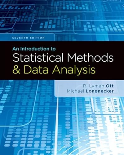 Imagen de archivo de An Introduction to Statistical Methods and Data Analysis a la venta por PBShop.store UK