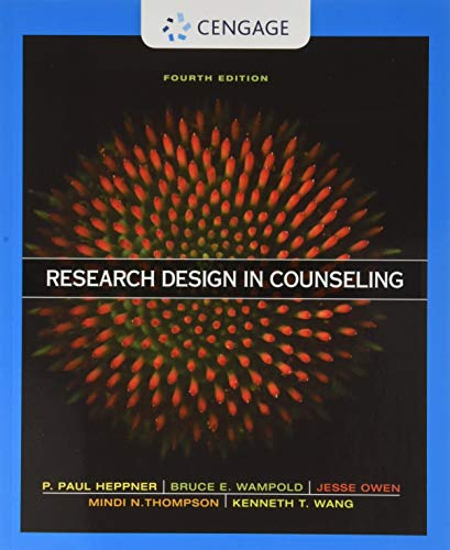 Stock image for Research Design in Counseling for sale by Blackwell's