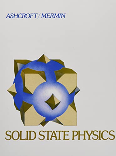 Solid State Physics - Ashcroft, Neil; Mermin, N.