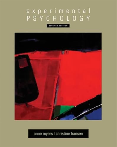 Imagen de archivo de Experimental Psychology a la venta por BooksRun