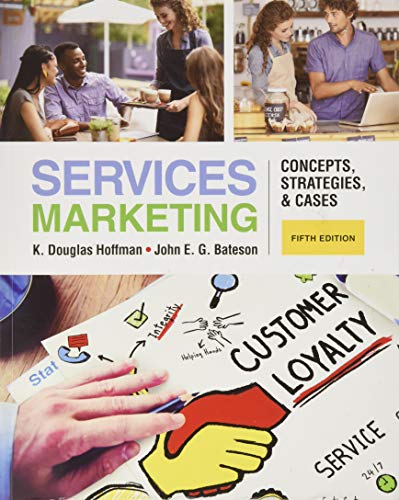 Imagen de archivo de Services Marketing: Concepts, Strategies, & Cases a la venta por Textbooks_Source