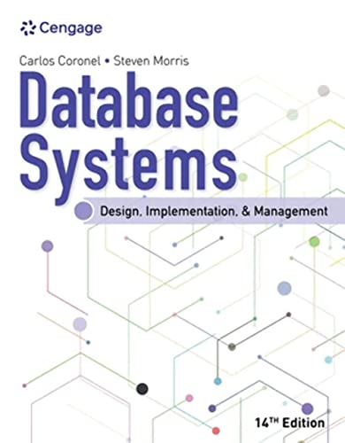 Beispielbild fr Database Systems: Design, Implementation, & Management (MindTap Course List) zum Verkauf von BooksRun