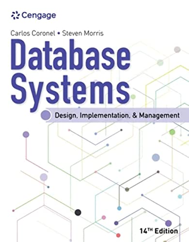 Stock image for Database Systems: Design, Implementation, & Management (MindTap Course List) for sale by BooksRun
