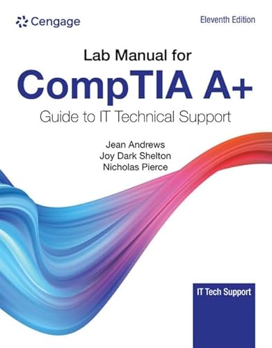 Immagine dell'editore per Lab Manual for CompTIA A+ Guide to Information Technology Technical Support venduto da PBShop.store UK