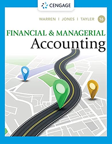 Beispielbild fr Financial & Managerial Accounting zum Verkauf von Jasmin Berger