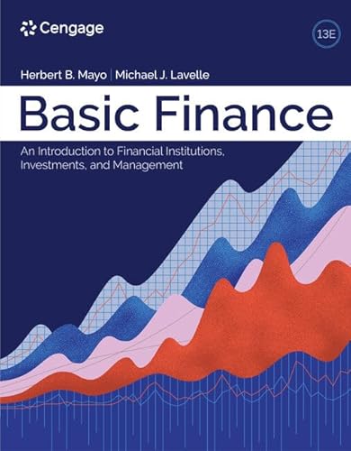 Imagen de archivo de Basic Finance : An Introduction to Financial Institutions, Investments, and Management a la venta por GreatBookPrices