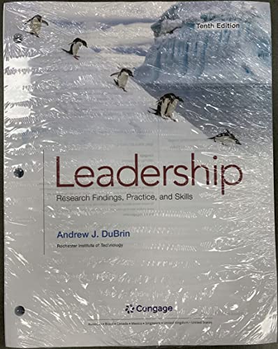 Imagen de archivo de Leadership Research Findings, Practice, and Skills 10th Edition a la venta por A Team Books