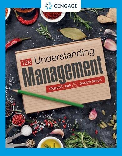 Imagen de archivo de Understanding Management a la venta por HPB-Red