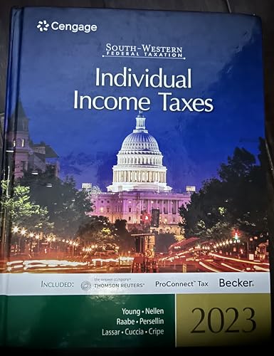 Stock image for South-Western Federal Taxation 2023: Individual Income Taxes (Intuit ProConnect Tax Online & RIA Checkpoint 1 term Printed Access Card) for sale by Textbooks_Source