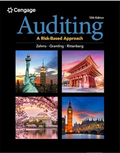 Imagen de archivo de Auditing : A Risk-based Approach a la venta por GreatBookPrices