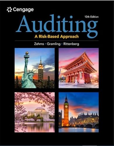 Stock image for Auditing : A Risk-based Approach for sale by GreatBookPricesUK