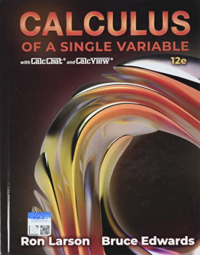 9780357749142: Calculus of a Single Variable with CalcChat and CalcView