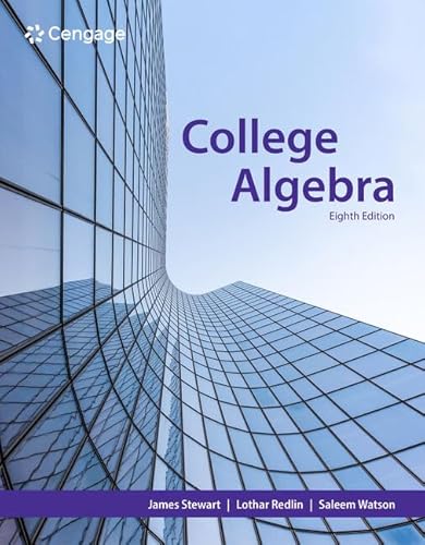 Beispielbild fr College Algebra zum Verkauf von BooksRun