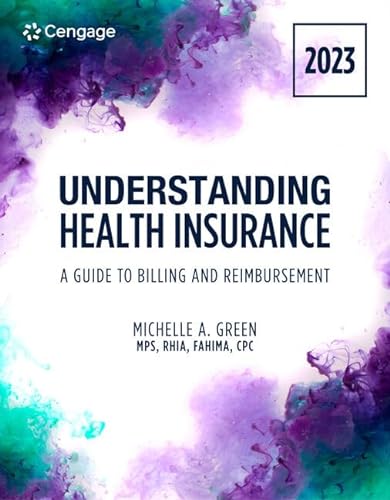Stock image for Student Workbook for Green's Understanding Health Insurance: A Guide to Billing and Reimbursement - 2023 for sale by Byrd Books