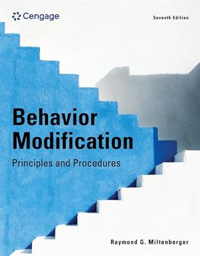 Beispielbild fr Behavior Modification : Principles and Procedures zum Verkauf von GreatBookPrices