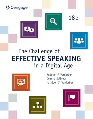 Stock image for The Challenge of Effective Speaking in a Digital Age (MindTap Course List) for sale by Goodwill San Antonio