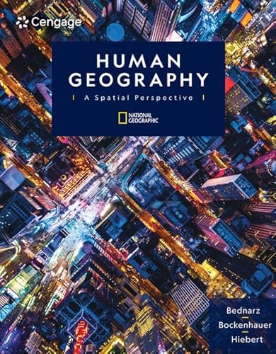 9780357852002: Human Geography: A Spatial Perspective (MindTap Course List)