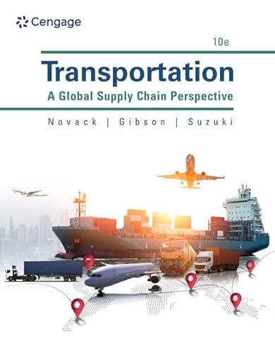 Beispielbild fr Transportation: A Global Supply Chain Perspective zum Verkauf von Monster Bookshop