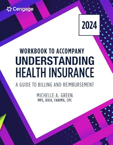 Stock image for Student Workbook for Green's Understanding Health Insurance: A Guide to Billing and Reimbursement - 2024 for sale by Palexbooks