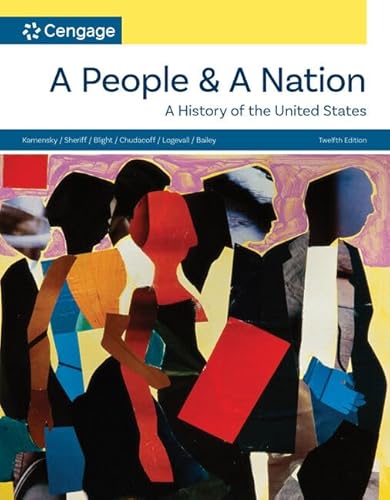 Beispielbild fr A People and a Nation: A History of the United States zum Verkauf von Palexbooks