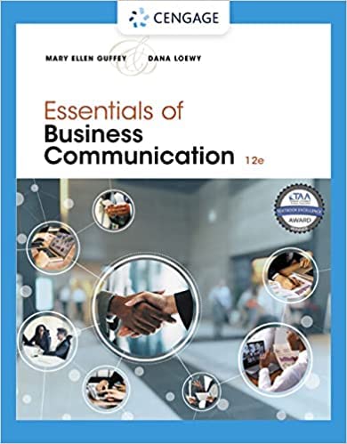 Beispielbild fr Essentials of Business Communication, Loose-leaf Version zum Verkauf von BooksRun