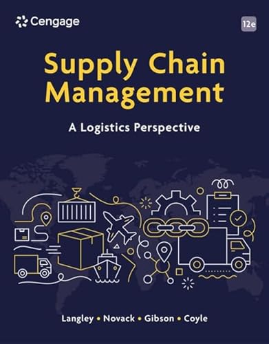 Beispielbild fr Supply Chain Management: A Logistics Perspective zum Verkauf von GreatBookPrices