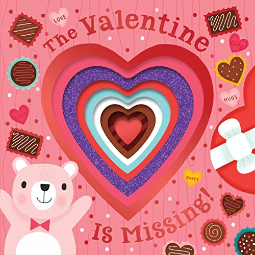 Stock image for The Valentine Is Missing! Board Book with Cut-Out Reveals for sale by ZBK Books