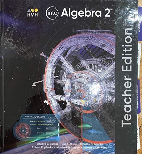 Stock image for HMH into Algebra 2, Units 1-9: Teacher Edition With Annotated And Overprinted Answers (2020 Copyright) for sale by ~Bookworksonline~