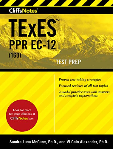 Stock image for CliffsNotes TExES PPR EC-12 (160) for sale by HPB-Red