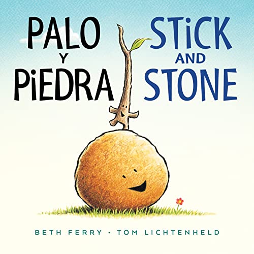9780358086987: Palo y Piedra/Stick and Stone bilingual board book: Bilingual English-Spanish