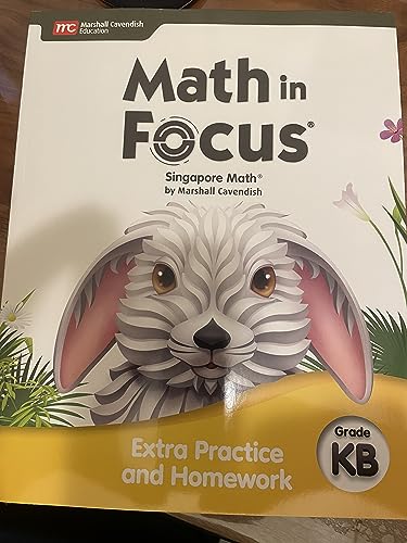 9780358102977: Extra Practice and Homework Volume B Grade K (Math in Focus)