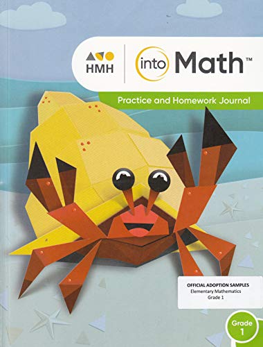 Beispielbild fr HMH into Math, Grade 1: Consumable Student Practice And Homework Journal With Additional Practice For Students, Modules 1-18 (2020 Copyright) zum Verkauf von ~Bookworksonline~