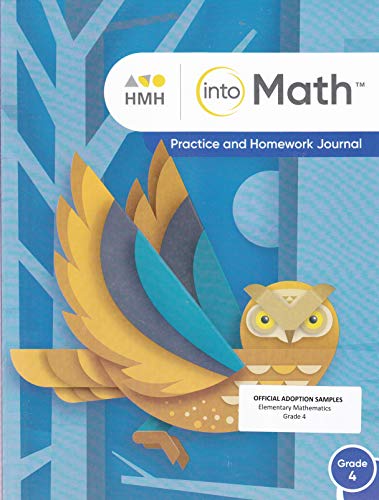 hmh into math practice and homework journal grade 4