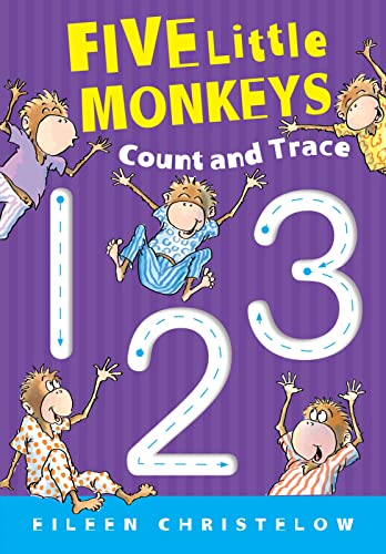 9780358125044: Five Little Monkeys Count and Trace (Five Little Monkeys Story)