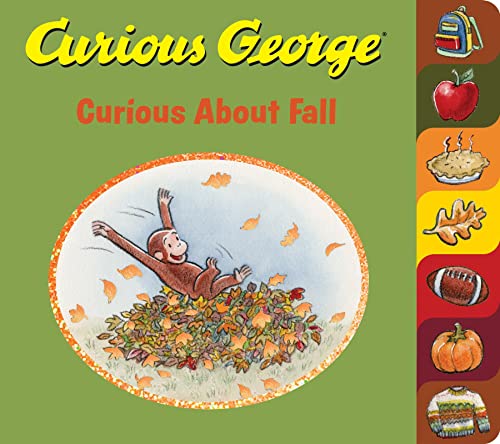 Beispielbild fr Curious George Curious About Fall (tabbed board book) zum Verkauf von SecondSale