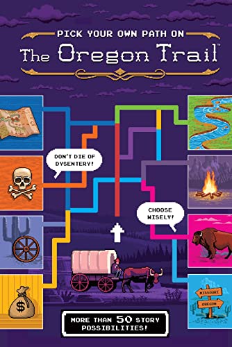 Beispielbild fr The Oregon Trail: Pick Your Own Path on the Oregon Trail: A Tabbed Expedition with More Than 50 Story Possibilities zum Verkauf von Goodwill of Colorado