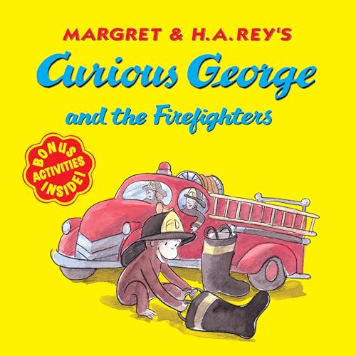 Stock image for Curious George and the Firefighters: With Bonus Stickers and Audio (Paperback) for sale by AussieBookSeller