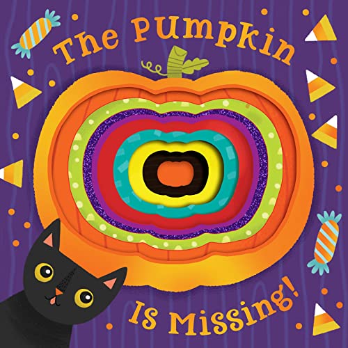 Beispielbild fr The Pumpkin Is Missing! Board Book with Die-Cut Reveals zum Verkauf von ZBK Books