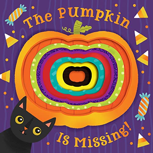 Stock image for The Pumpkin Is Missing! Board Book with Die-Cut Reveals for sale by HPB-Movies