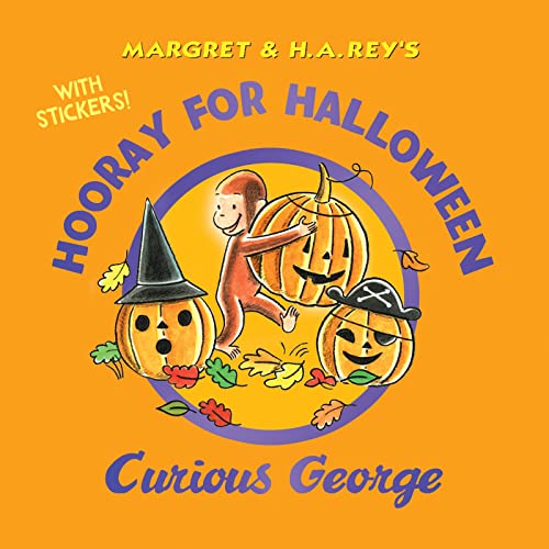 9780358211778: Hooray for Halloween, Curious George (with Stickers)