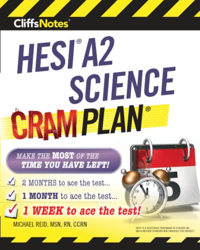Stock image for CliffsNotes HESI A2 Science Cram Plan for sale by SecondSale