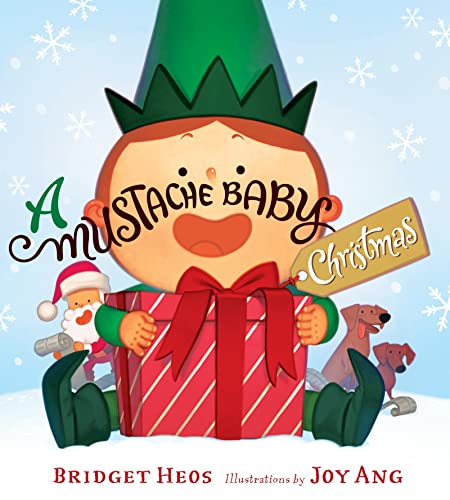 Beispielbild fr A Mustache Baby Christmas Board Book : A Christmas Holiday Book for Kids zum Verkauf von Better World Books