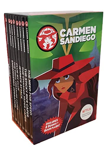 

Carmen Sandiego 8bk Box Set Costco